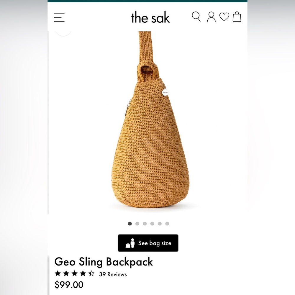 the sak Geo Sling Backpack